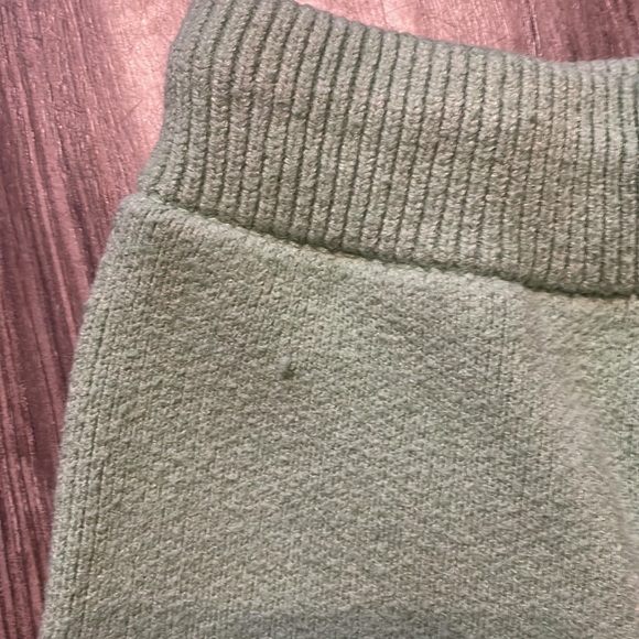 Pink diamond green knit biker shorts - Picture 3 of 7